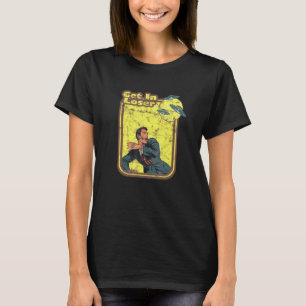 Retro Comic Book Alien Abduction UFO Get In Loser T-Shirt