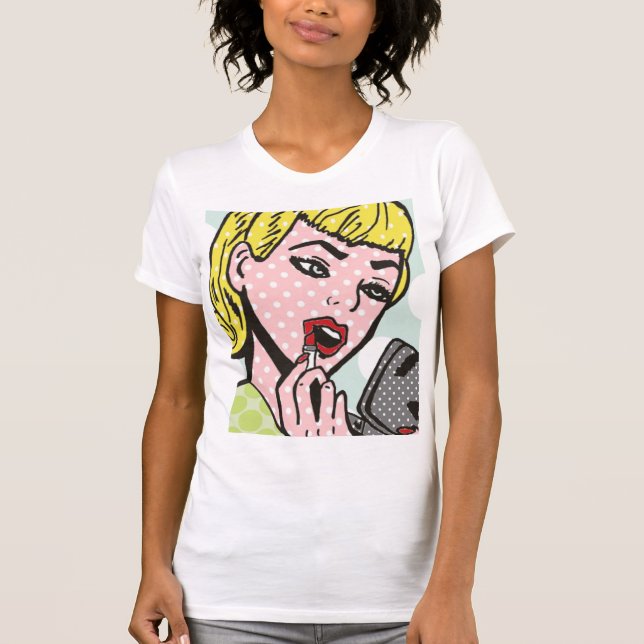 Retro Comic Book Cutie T-Shirt (Front)