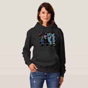 Retro Comic Book Pop Art Graphic Hoodie