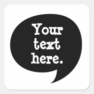 Retro Comic Dialogue Halftone Sticker