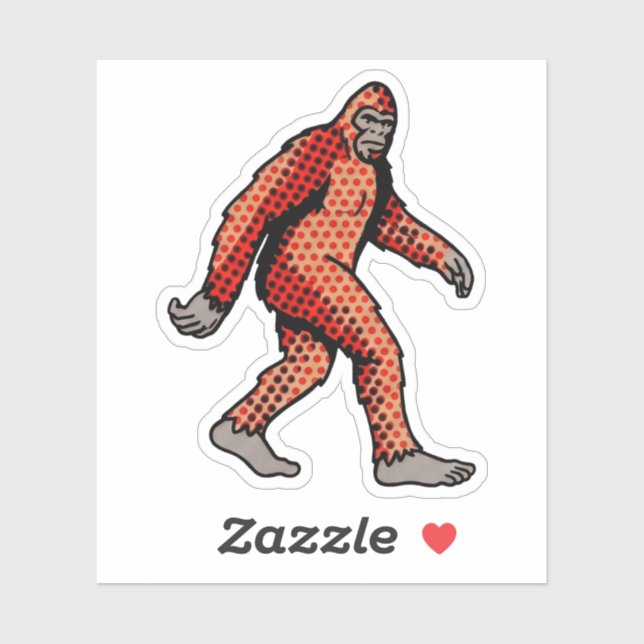 Retro Comic Forest Creature Pop Art Panel (Sheet)