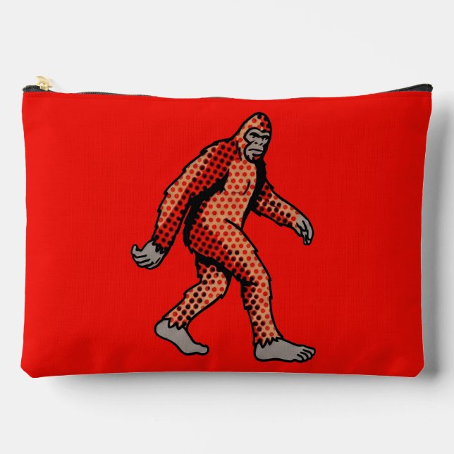 Retro Comic Forest Creature Pop Art Panel Accessory Pouch (Front)