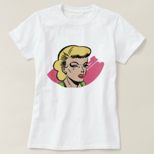Retro Comic Girl T-Shirt