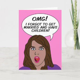 RETRO COMICS blank greeting cards