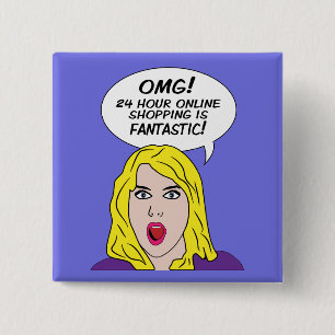 RETRO COMICS buttons