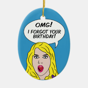 RETRO COMICS custom ornament