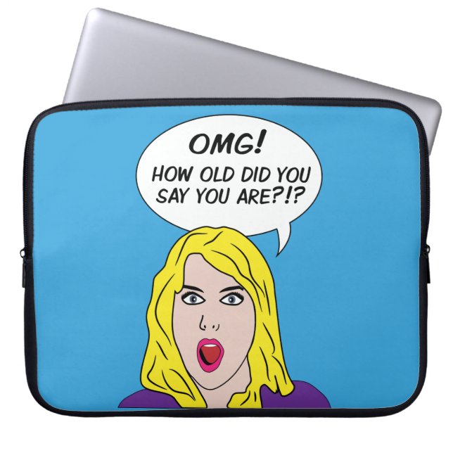 RETRO COMICS laptop sleeves (Front)