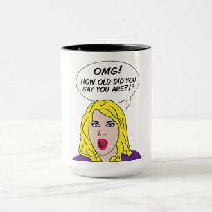 RETRO COMICS mugs