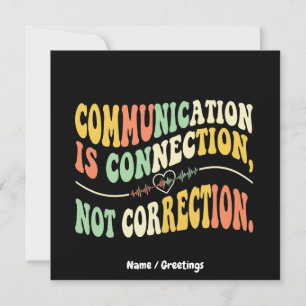 Retro Communication is Connection Not Correction Invitation