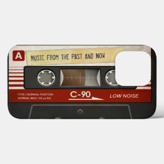 Retro Compact Audio Cassette | DJ Best Gifts iPhone 13 Pro Case