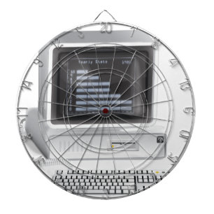 Retro Computer Dartboard