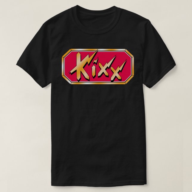 Retro Computer Games - Kixx  T-Shirt (Design Front)