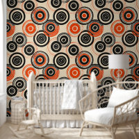Retro Concentric Circles