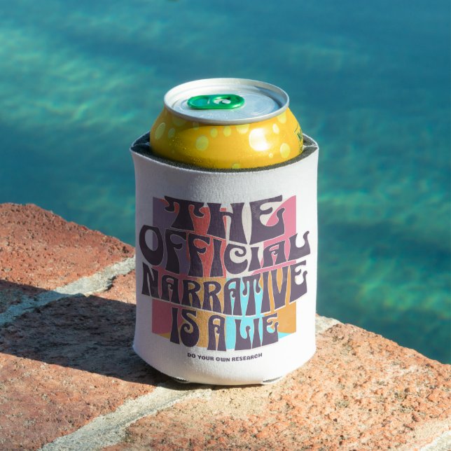 Retro Conspiracy Theory Can Cooler (In Situ Pool)