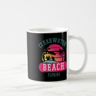 Retro Cool Clearwater Beach Original Florida Beach Coffee Mug