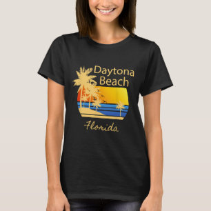 Retro Cool Daytona Beach Mens Womens Florida Beach T-Shirt