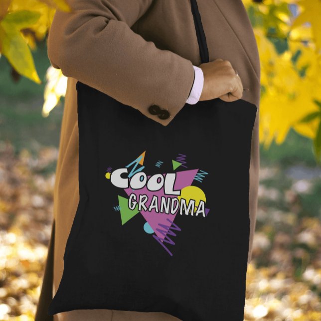 Retro Cool Grandma Tote Bag (Creator Uploaded)