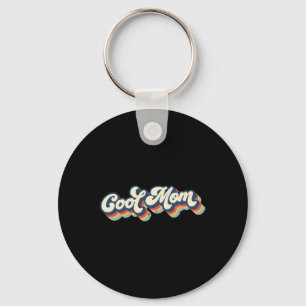 Retro Cool Moms Club Mum Life Funny Mothers Day Key Ring