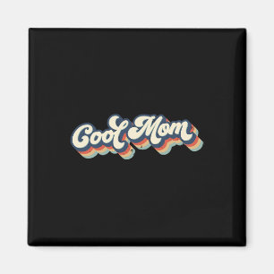 Retro Cool Moms Club Mum Life Funny Mothers Day Magnet
