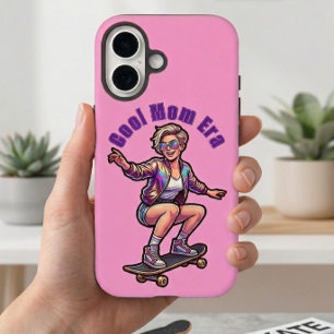 Retro Cool Mum Era Custom Text Phone Case