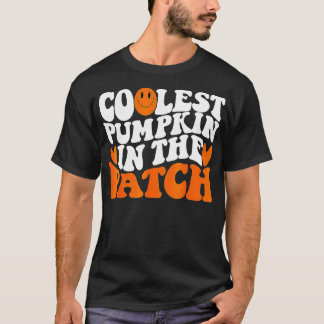 Retro Coolest Pumpkin In The Patch Halloween T-Shirt