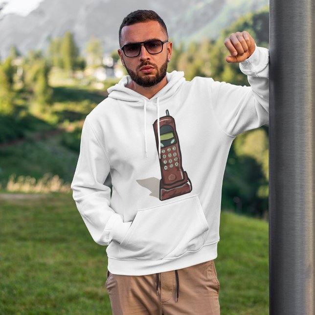 Retro Cordless Phone Vintage 90s Hoodie (Creator Uploaded)