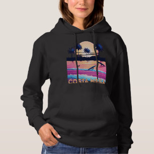Retro Costa Mesa California Souvenir Surf Hoodie