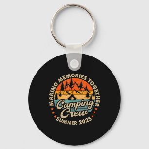 Retro Cousin Crew 2025 Camping Cousins Summer 2025 Key Ring