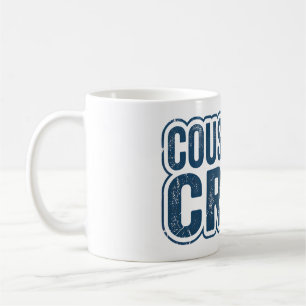 Retro Cousin Crew Matching Family Reunion Gifts Coffee Mug