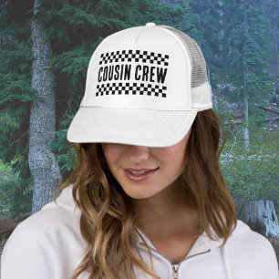Retro Cousin Crew Matching Family Reunion Trucker Hat