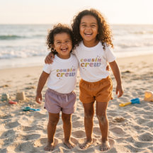 Retro Cousin Crew | Matching Kids