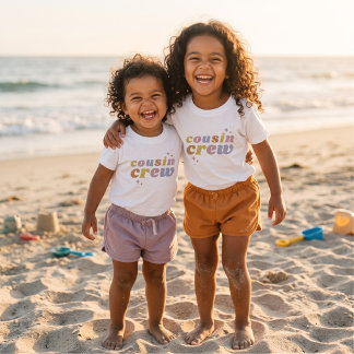 Retro Cousin Crew | Matching Kids Baby Bodysuit