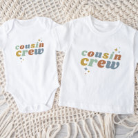 Retro Cousin Crew | Matching Kids