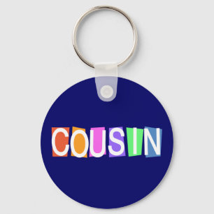 Retro Cousin Key Ring