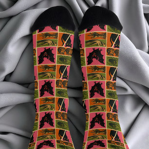 Retro Creeps Socks