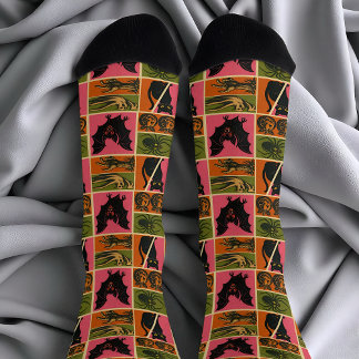 Retro Creeps Socks