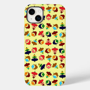 Retro Crescent Totem Shapes Case-Mate iPhone 14 Plus Case
