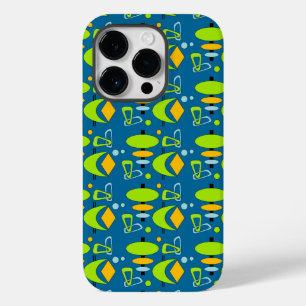 Retro Crescent Totem Shapes Case-Mate iPhone 14 Pro Case