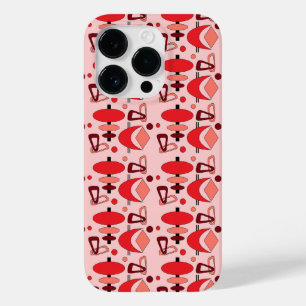 Retro Crescent Totem Shapes Case-Mate iPhone 14 Pro Case