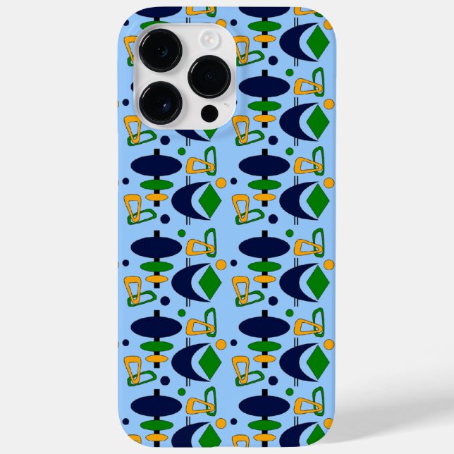 Retro Crescent Totem Shapes Case-Mate iPhone Case (Back)