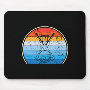 Retro Cricket  Mouse Pad