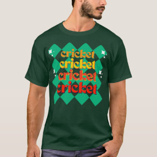 Retro Cricket T-Shirt