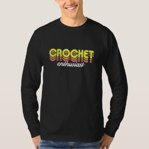 Retro Crochet Enthusiast T-Shirt