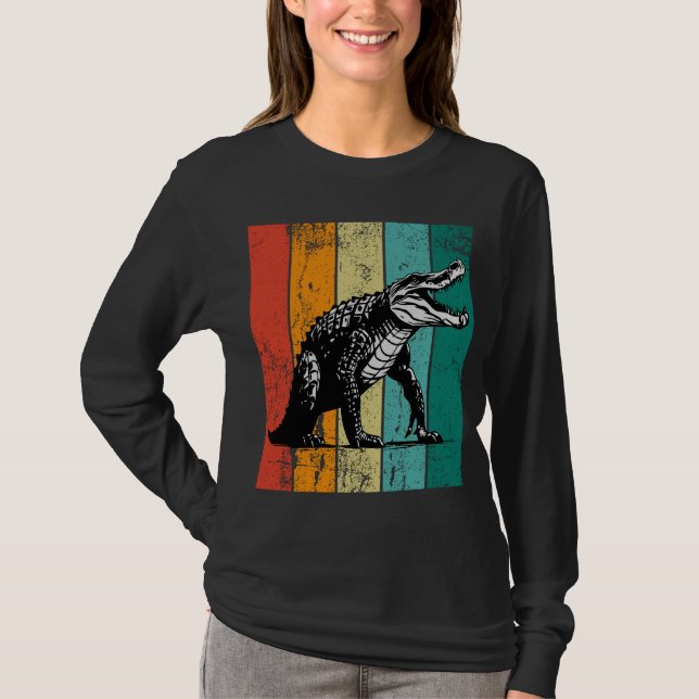 Retro Crocodile T-Shirt (Front)