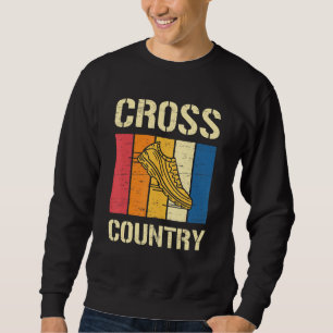 Retro Cross Country Running Running Sport Cardio W Sweatshirt