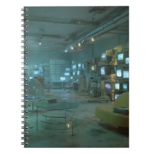 Retro CRT Monitor Lounge Notebook