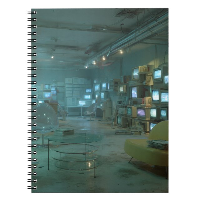 Retro CRT Monitor Lounge Notebook (Front)