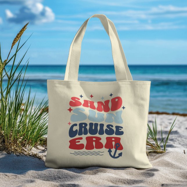 Retro Cruise Era Large Tote Bag (Creator Uploaded)