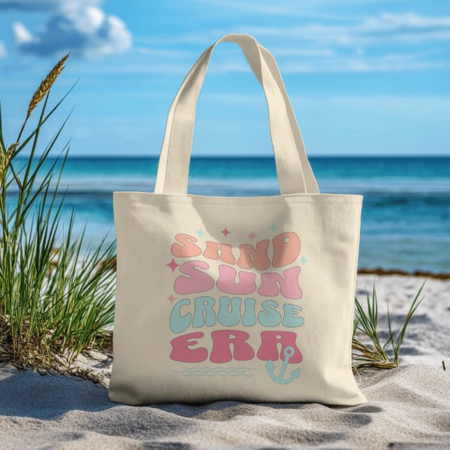 Retro Cruise Era Large Tote Bag (Creator Uploaded)
