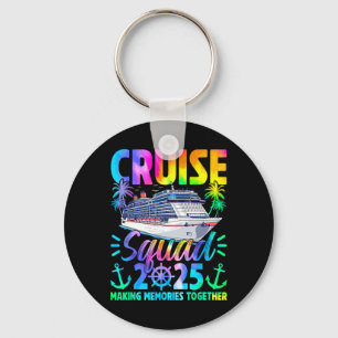 Retro Cruise Squad 2025 Making Memories Together T Key Ring